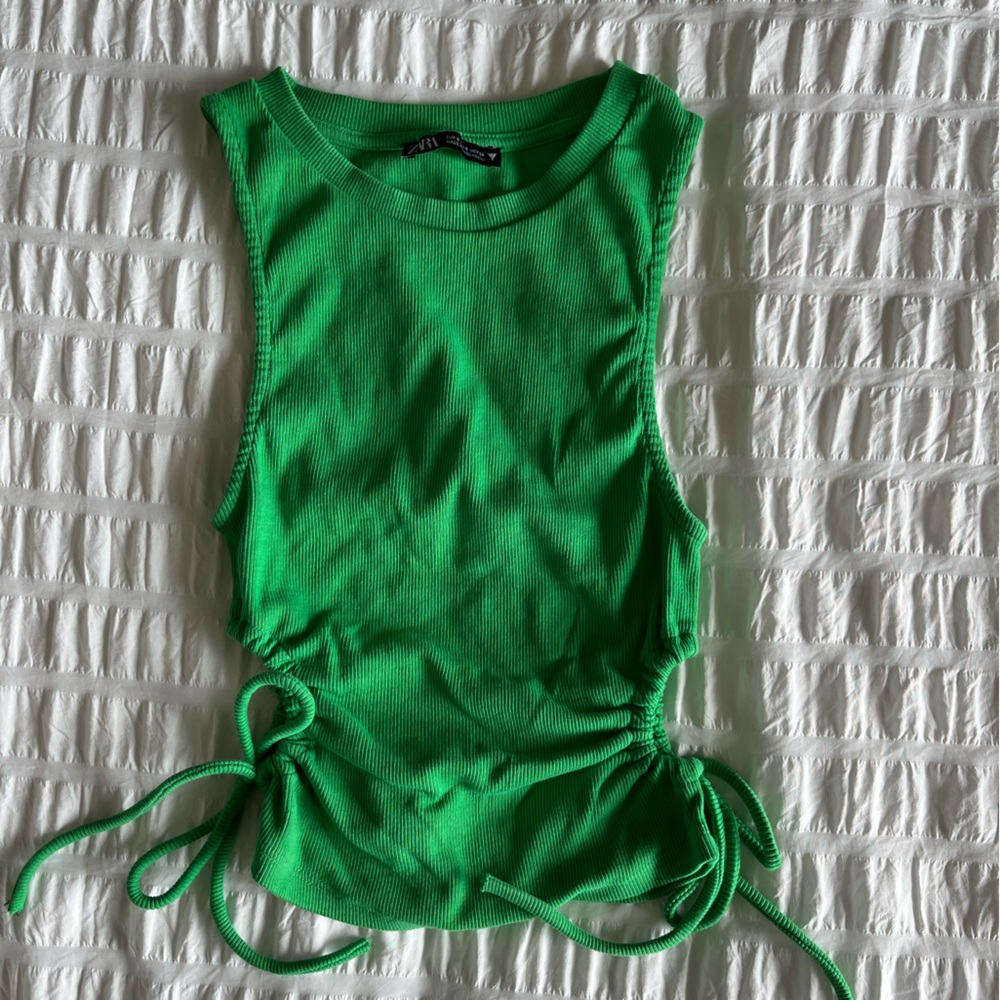 ZARA cut out crop top